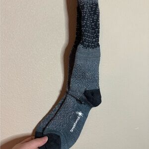 Smartwool Merino Wool Hiking Crew Socks Gray Outdoor Trail Socks